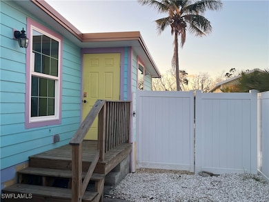Doorway to property with a gate