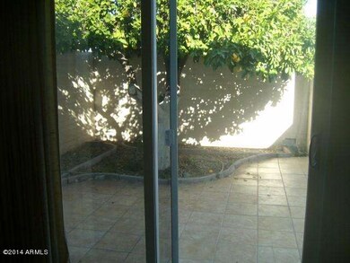 Arizona room view to courtyard