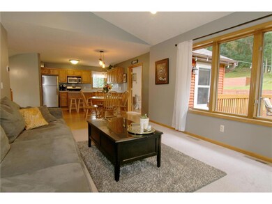 living room to kitchen