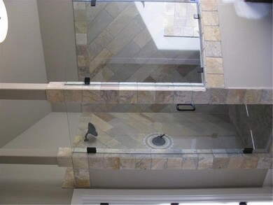 Large Master Tile Walk-In Shower