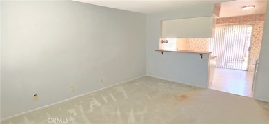 Living room towards kitchen