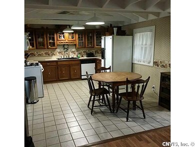 Kitchen. Eat-in-kitchen with cathedral ceilings