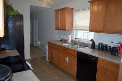 tile floor in kitchen