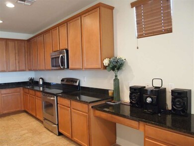 Built-in desk area