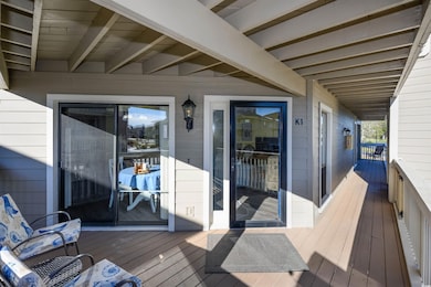 View of deck
