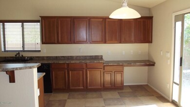 Kitchen with extended Cabinet/Counter