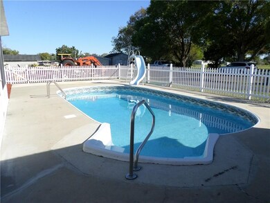 POOL WITH SLIDE