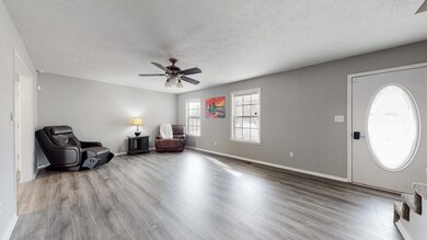 The new flooring throughout is warm, clean, and durable.