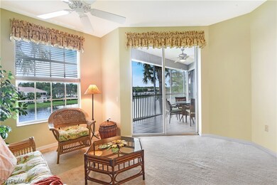 Sitting Room w/ Sliders to Screened Lanai