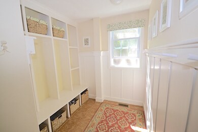 Beautiful built-in mud room