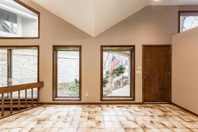Front Door into Entry Foyer