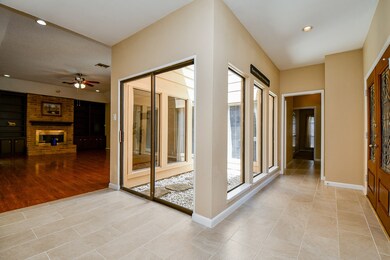 Lovely courtyard located in the center of the home
