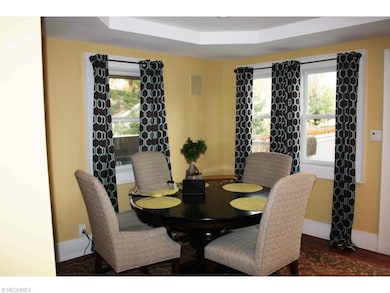 First Floor Family Room With Tray Ceiling.
