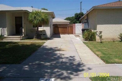 Long driveway with room for 3 cars