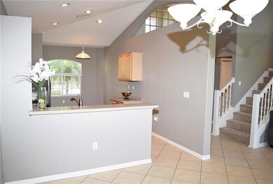 expansive open kitchen dining room!