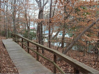 Boardwalk to boat slip