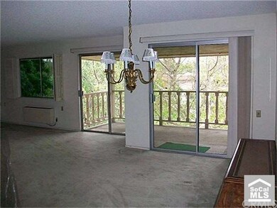 Dining room with attached deck