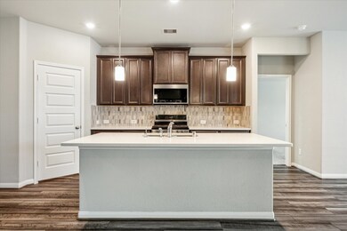 Large kitchen island
