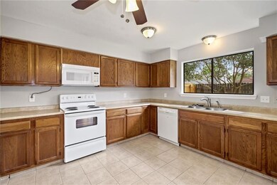 Kitchen comes with refrigerator