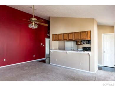 Living Room with View of Breakfast Bar