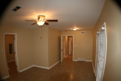 Huge master bedroom leads to the private patio!