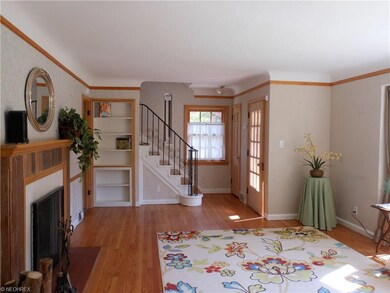Beautiful Hardwood Floors & Pretty Fireplace in th