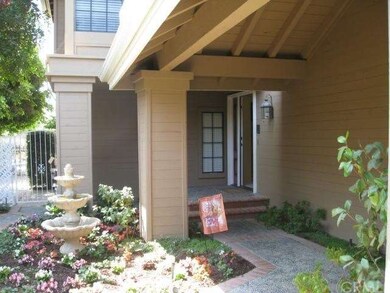 Welcoming front entry