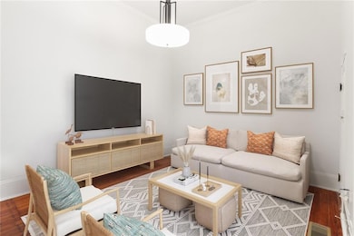 Living room perspective from bedroom (vrt stgng)