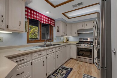 kitchen with stainless steel appliances