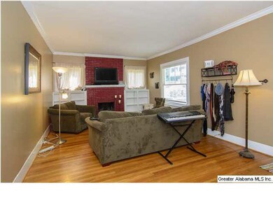 Original features in the living room