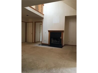 Spacious 2 story Living room open to loft on 2nd l