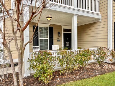 Large front porch