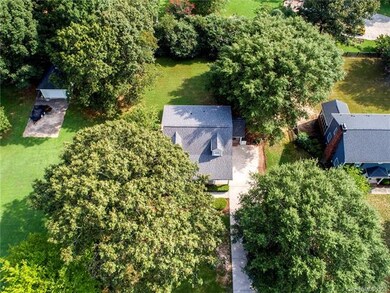 Aerial view of home.