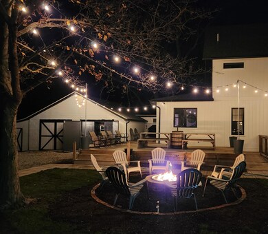 NIght fire pit