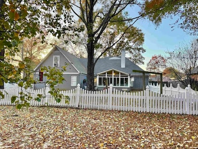 View of the house from the Workshop