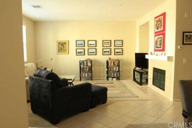 Living Room With Fireplace