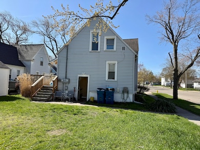rear of building