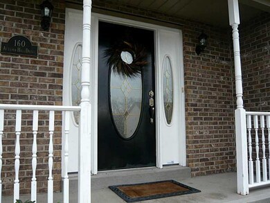 Exterior Front. Covered front porch