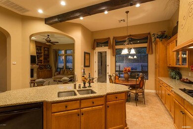 Kitchen open to great room