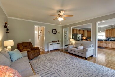 Great space for entertaining or cozy to hang out with a few.