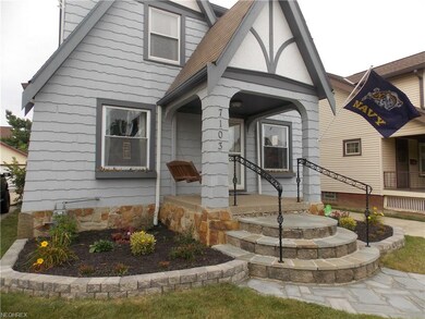 Custom built steps and railings. Swing will stay!