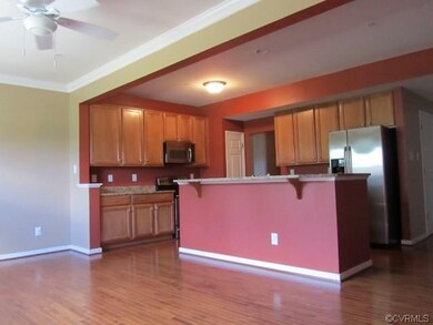 Kitchen opens to Family Room