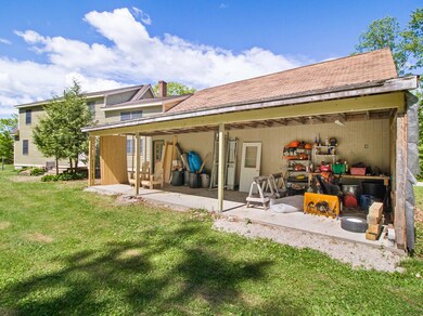 Back of garage