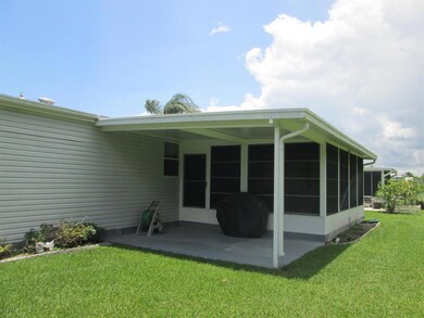 Back covered patio