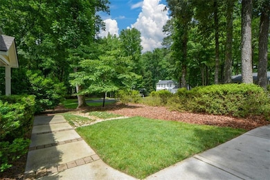 View of green lawn