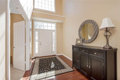 New Front door, sidelights, & transom in 2 level Entry 
