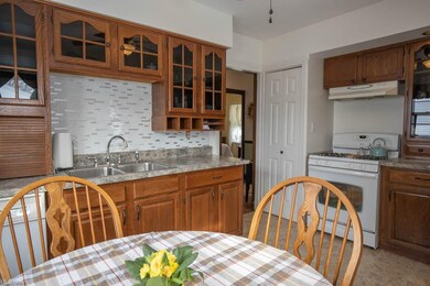 The kitchen has a bonus pantry!