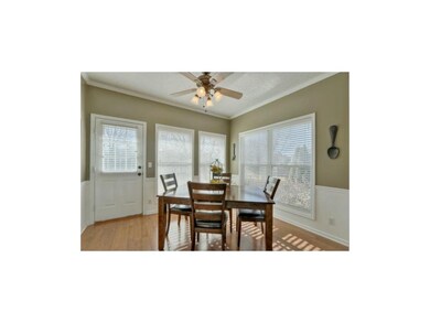 Clean and Crisp dining room