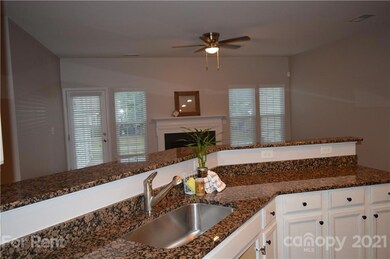 Open Concept kitchen into family room