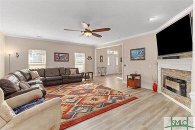 Great Room with Electric Fire Place